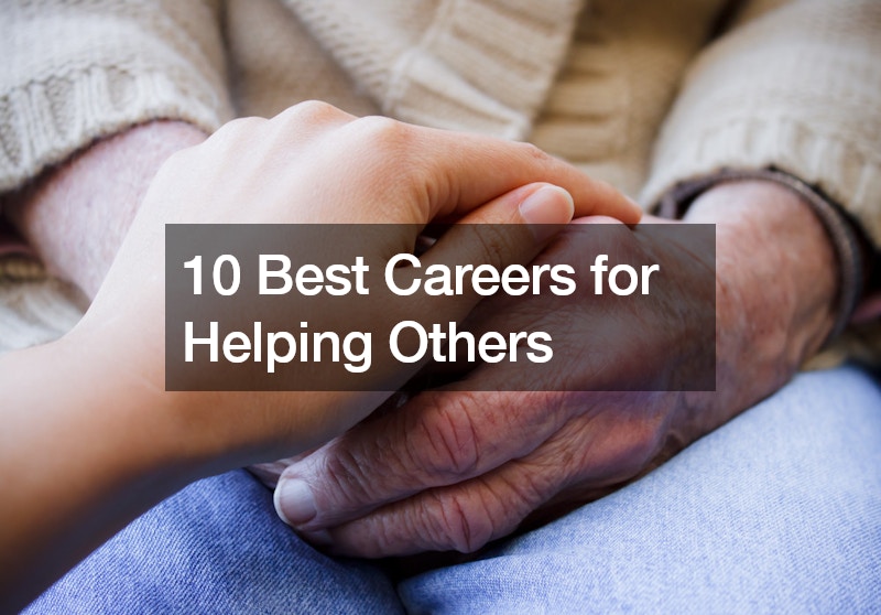 best careers for helping others